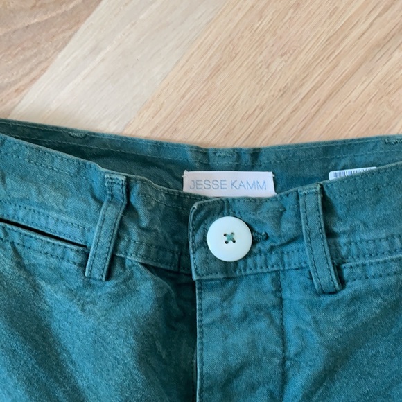 Jesse Kamm Sailor Pants, Forest Service Green - Picture 2 of 3
